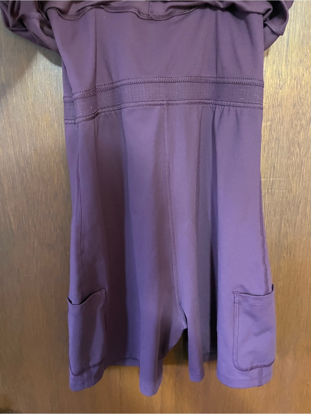 girlfriend collective purple exercise dress - size L - Picture 5 of 7
